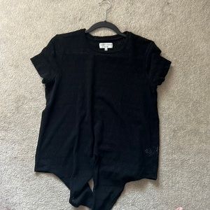 Madewell Texture and Thread tie waist top